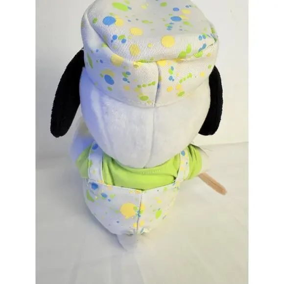 Hallmark Snoopy White Easter Themed Cap Painted Egg Collectible Plush Toy - Picture 4 of 12